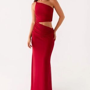 Peppermayo three wishes maxi dress- Raspberry